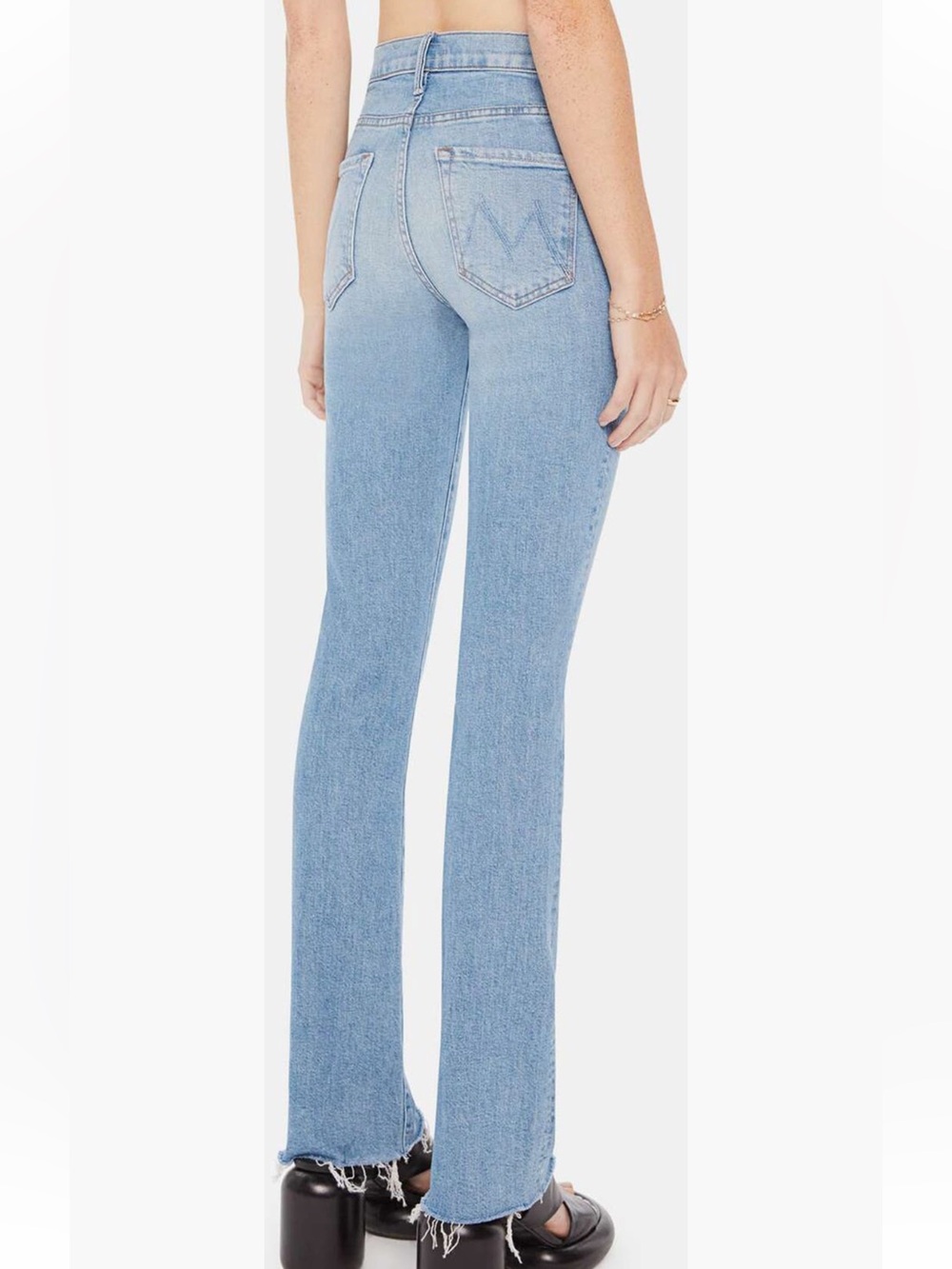 MOTHER The Insider Sneak Fray size 30 NWT
